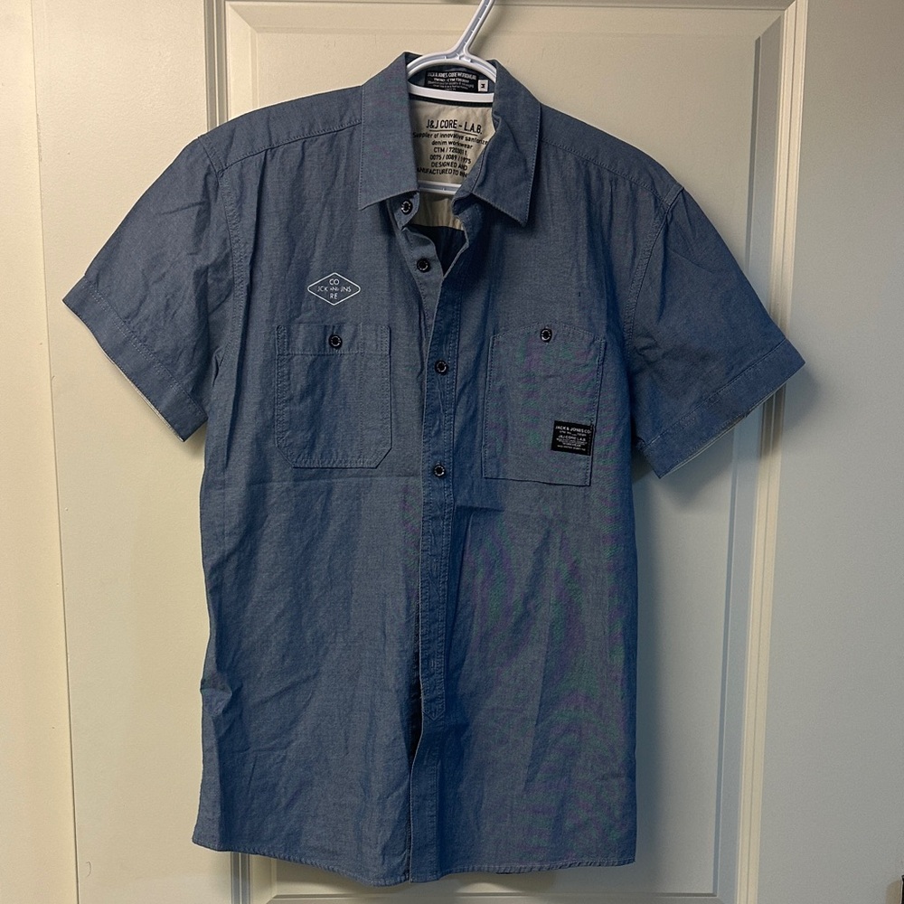 Men's Jack and Jones Short Sleeve Shirt